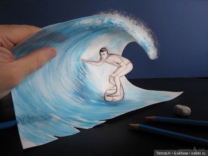 Живые рисунки Алессандро Дидди