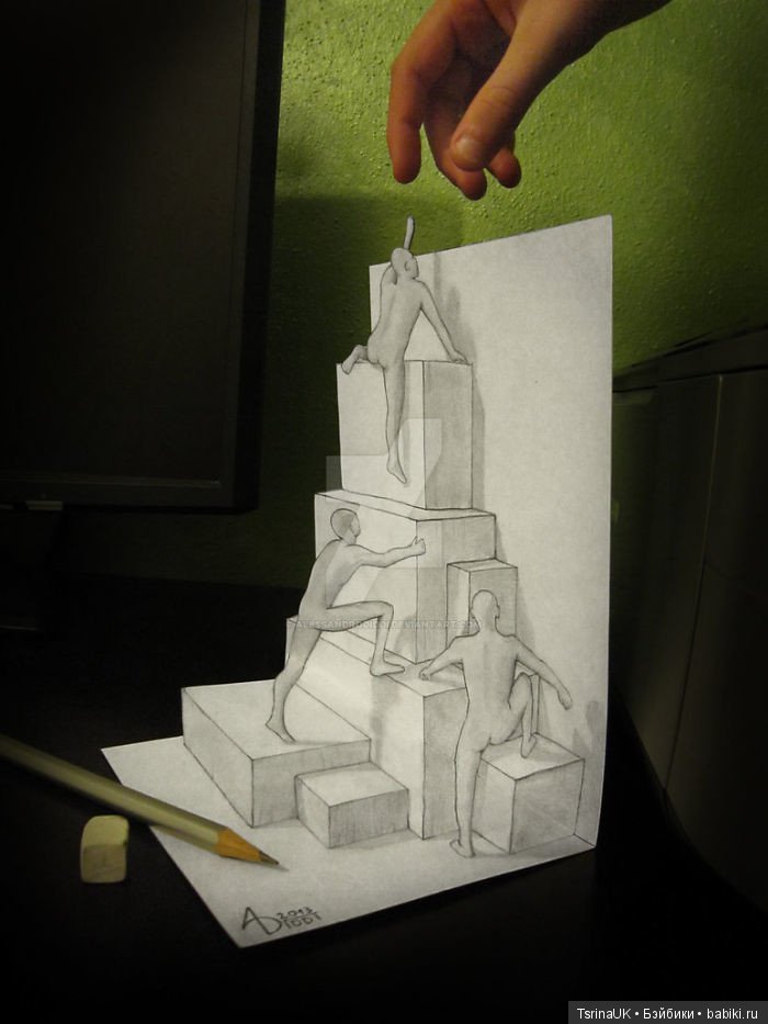 Живые рисунки Алессандро Дидди