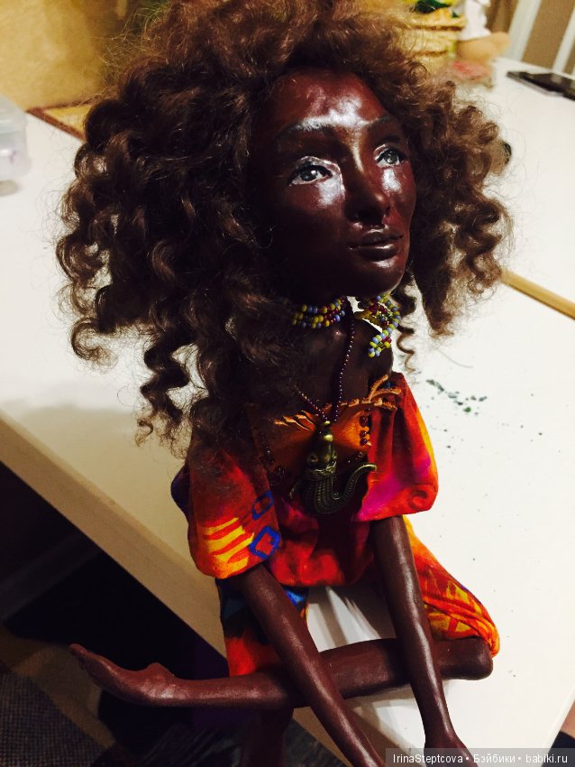 Наоми готова — Авторские куклы ручной работы: текстильные (фото 4)