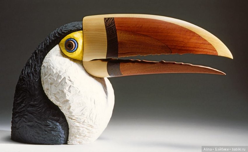 Скульптор по дереву John Morris. Птицы и не только (фото 3)