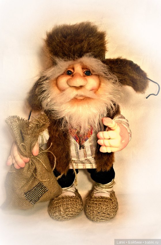 Домовой — Куклы из капрона и чулочной техники: авторские игрушки (фото 3)