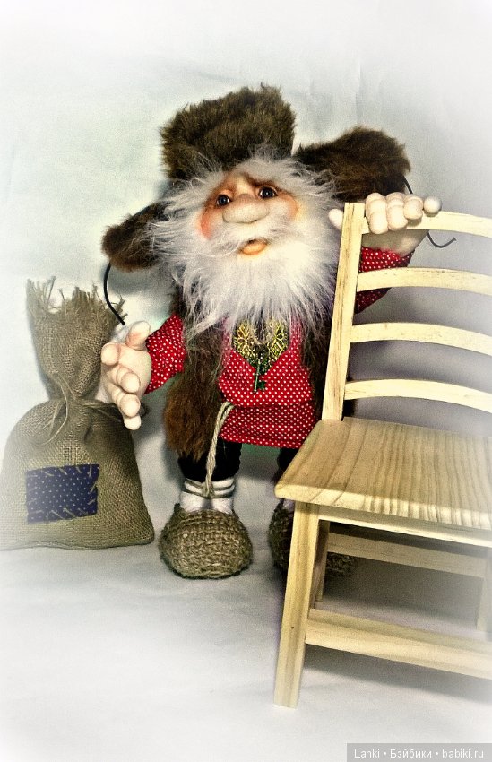 Домовой — Куклы из капрона и чулочной техники: авторские игрушки