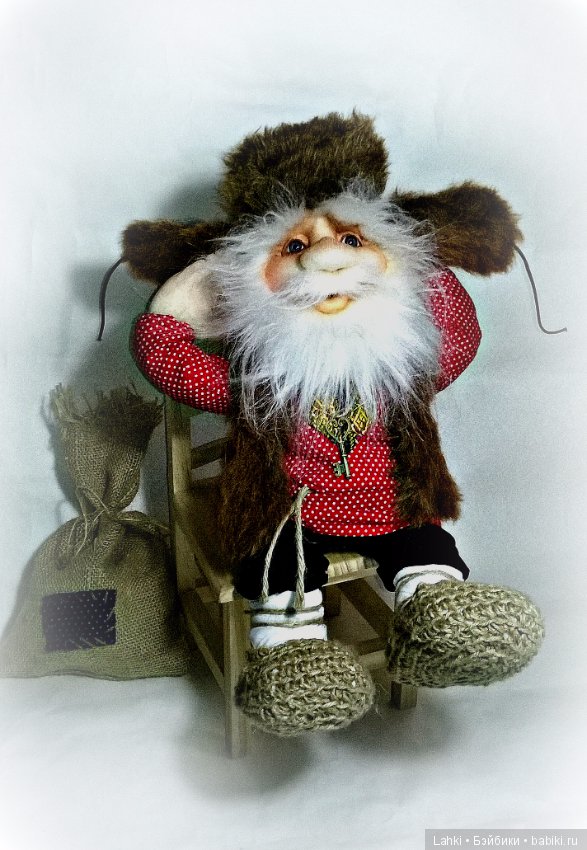 Домовой — Куклы из капрона и чулочной техники: авторские игрушки (фото 2)