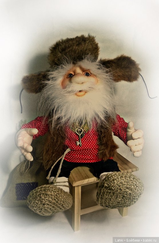 Домовой — Куклы из капрона и чулочной техники: авторские игрушки (фото 3)