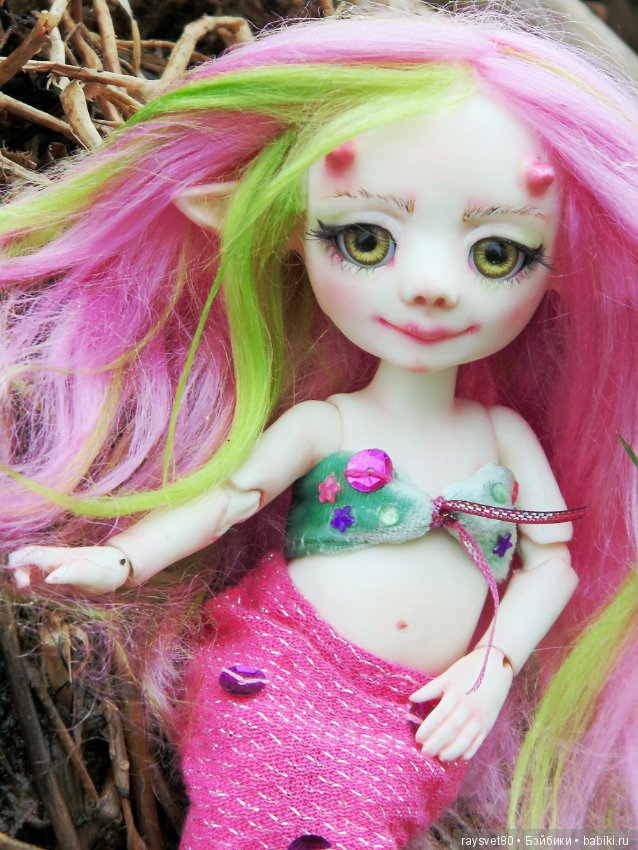 Сладкие девочки — Авторские шарнирные куклы своими руками: лепка (фото 7)