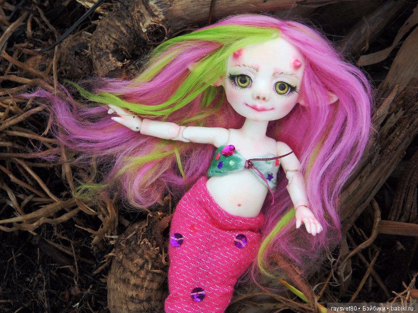 Сладкие девочки — Авторские шарнирные куклы своими руками: лепка (фото 4)