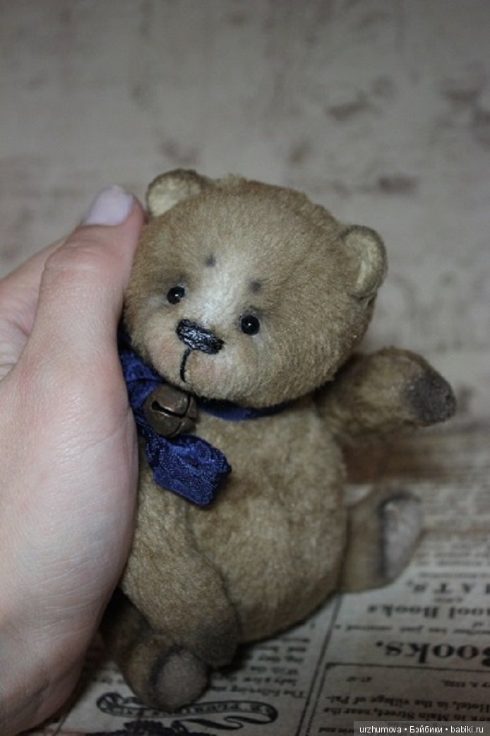 Мишка тедди Карамель — Авторские мишки Тедди и друзья: фото (фото 5)