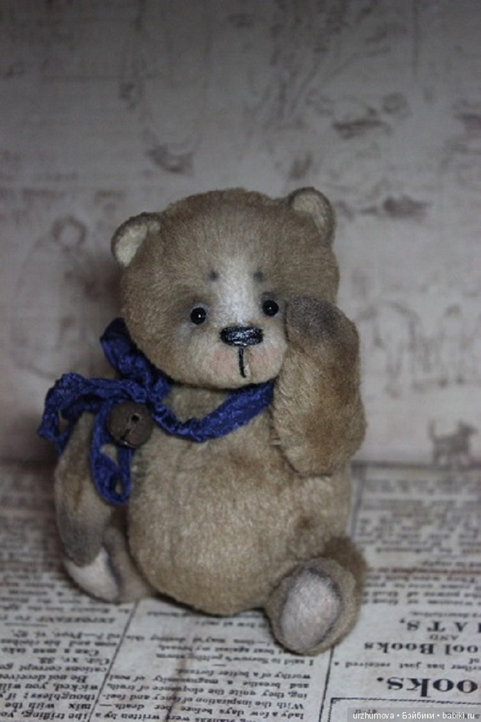 Мишка тедди Карамель — Авторские мишки Тедди и друзья: фото (фото 3)