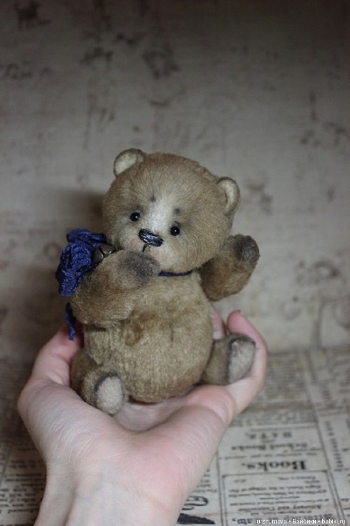 Мишка тедди Карамель — Авторские мишки Тедди и друзья: фото (фото 2)