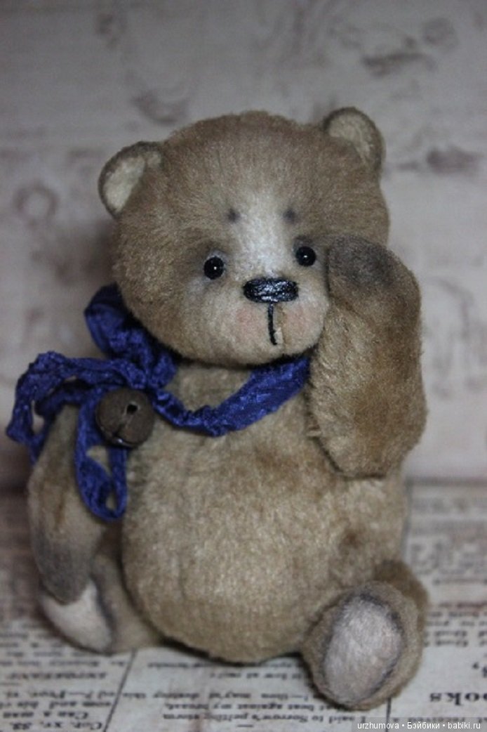 Мишка тедди Карамель — Авторские мишки Тедди и друзья: фото (фото 4)