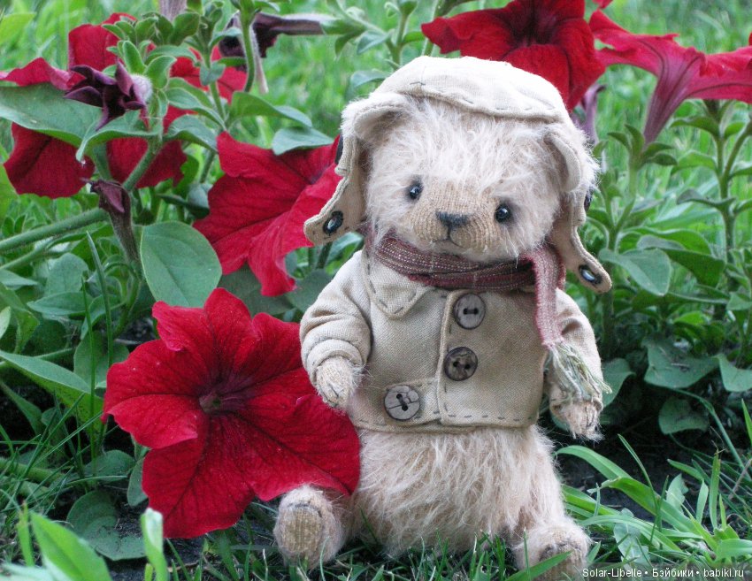 Пилот Алешка прилетел, наш приз мишка тедди