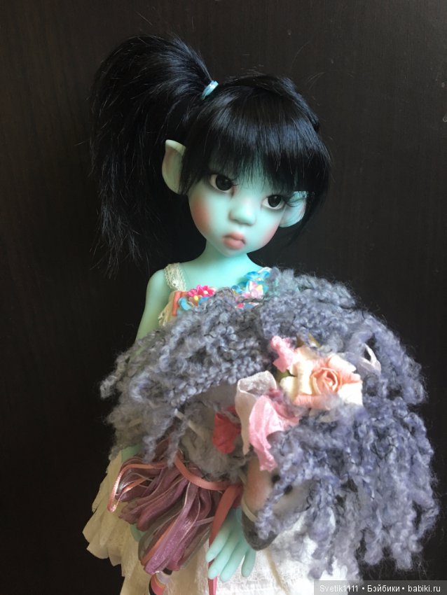 Miki blue by Kaye Wiggs — Куклы Kaye Wiggs (Кайе Виггс): авторские BJD (БЖД) (фото 3)