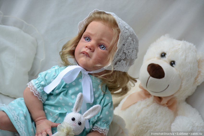 Моя голубоглазая красавица! Кукла реборн Шурочка (фото 2)