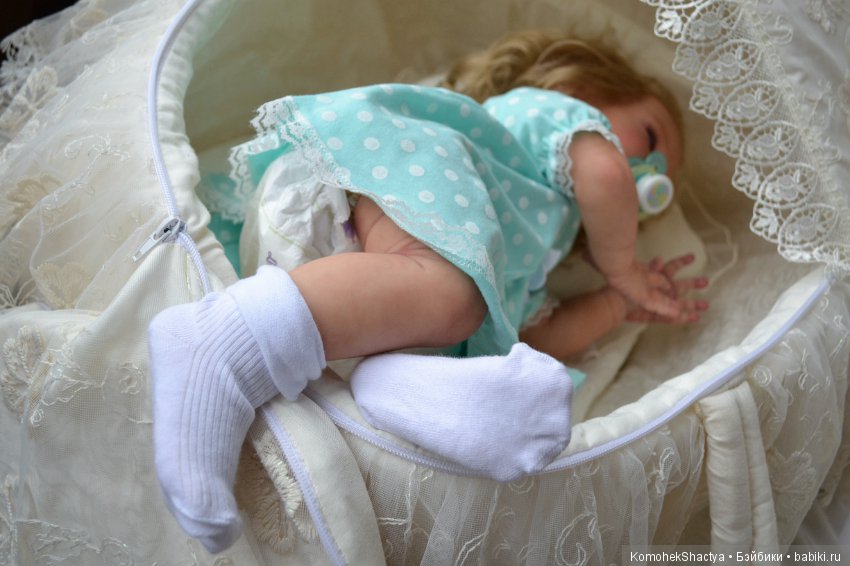 Моя голубоглазая красавица! Кукла реборн Шурочка (фото 10)