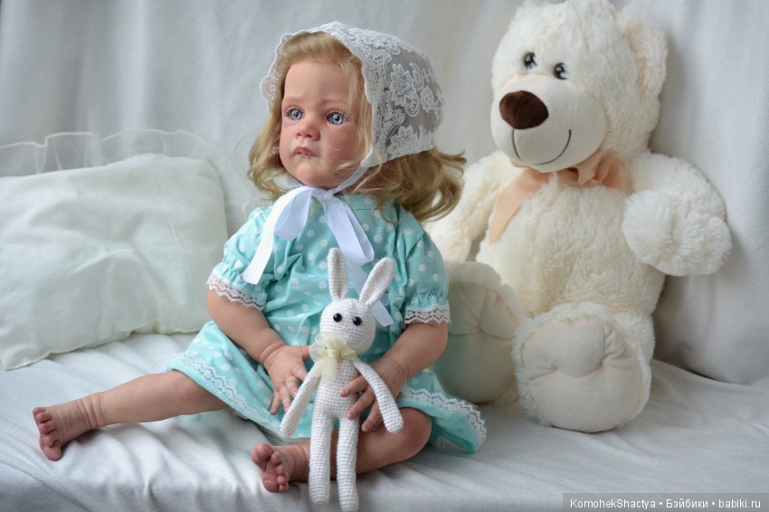 Моя голубоглазая красавица! Кукла реборн Шурочка (фото 3)
