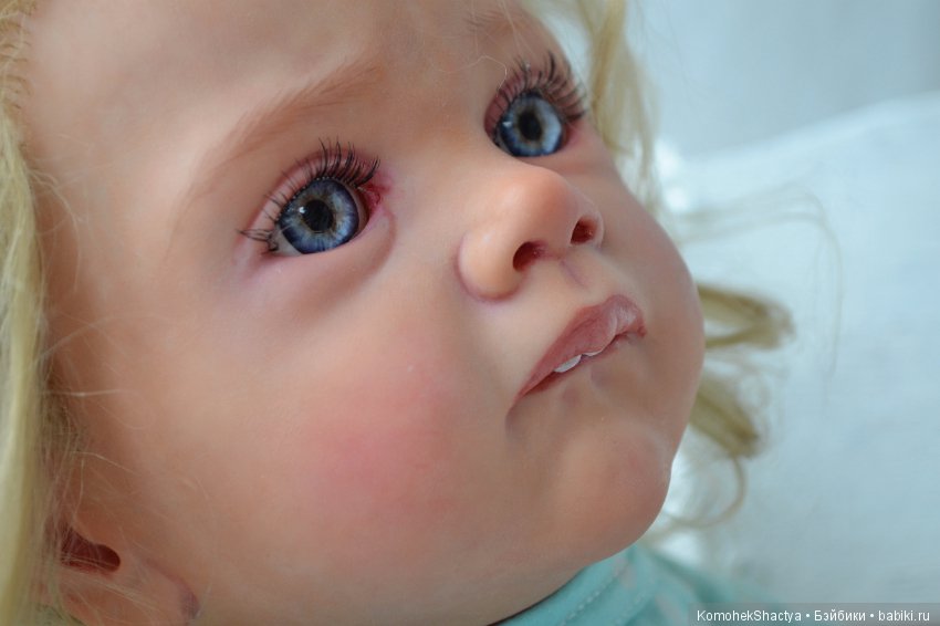 Моя голубоглазая красавица! Кукла реборн Шурочка (фото 6)