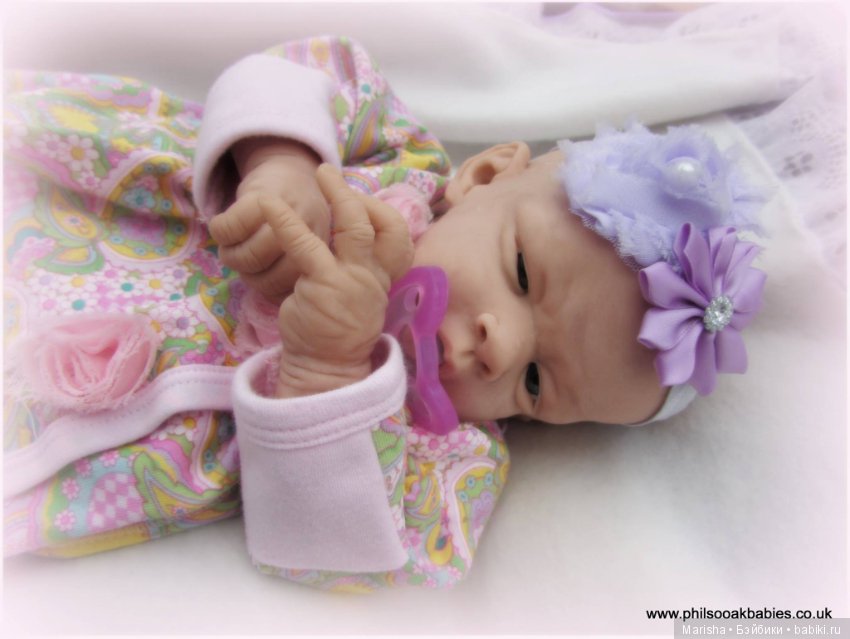 Малыш реборн новорожденный от скульптора Phil Donnelly (фото 5)