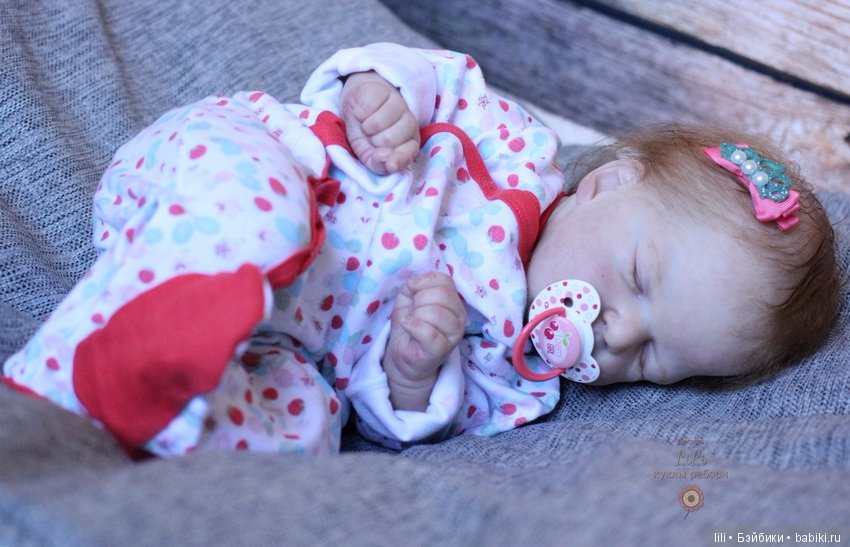 Сплюшечка реборн Эллис в нарядах (фото 4)