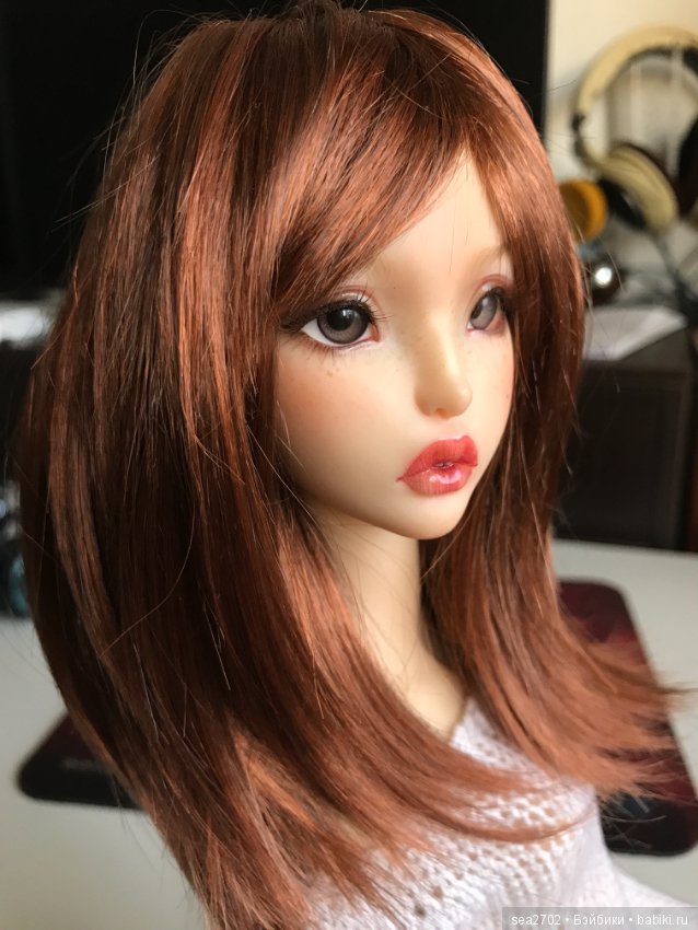 Новый парик моей кукле бжд Ellana Lillycat