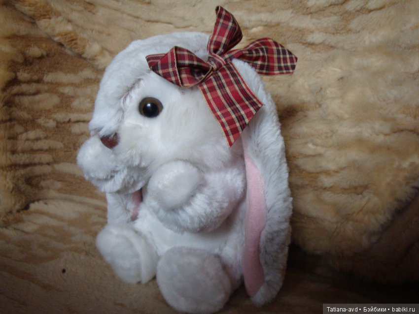 Очень милая крольчиха — Домашние фото авторских игрушек: Тедди