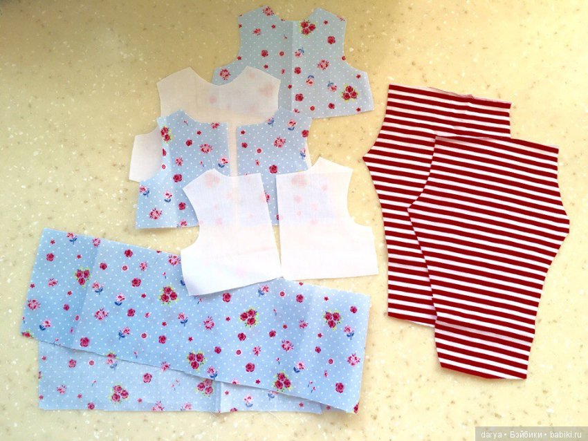 Туника и леггинсы для куклы Дисней Аниматорс (фото 4)