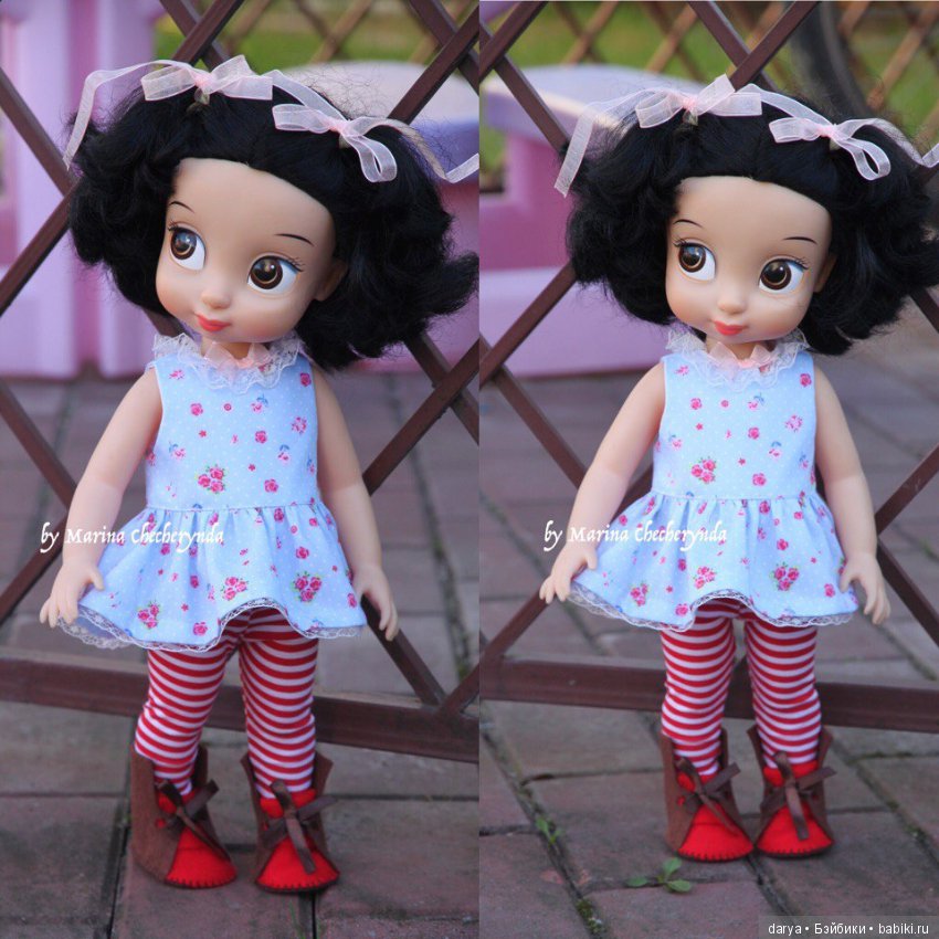 Туника и леггинсы для куклы Дисней Аниматорс