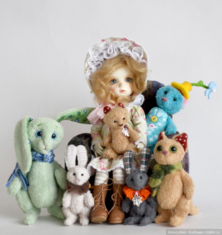 Весенние звери, игрушки ручной работы