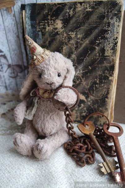 Зайка тедди Брут — Авторские мишки Тедди и друзья: фото (фото 3)