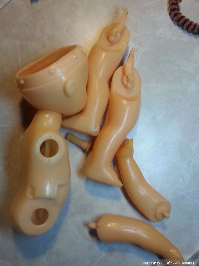 Ремонт кукол. Прошивка волос