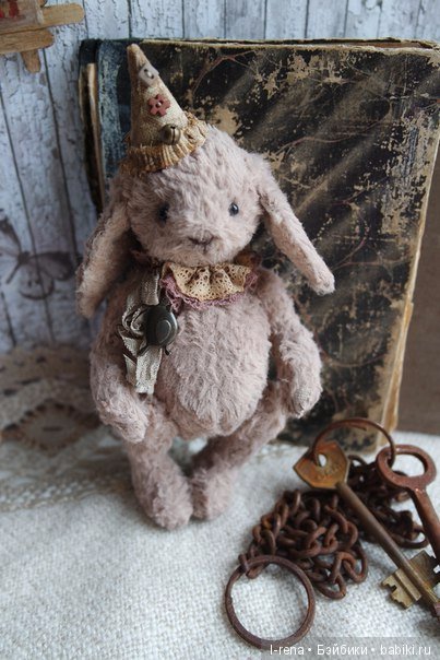 Зайка тедди Брут — Авторские мишки Тедди и друзья: фото (фото 4)