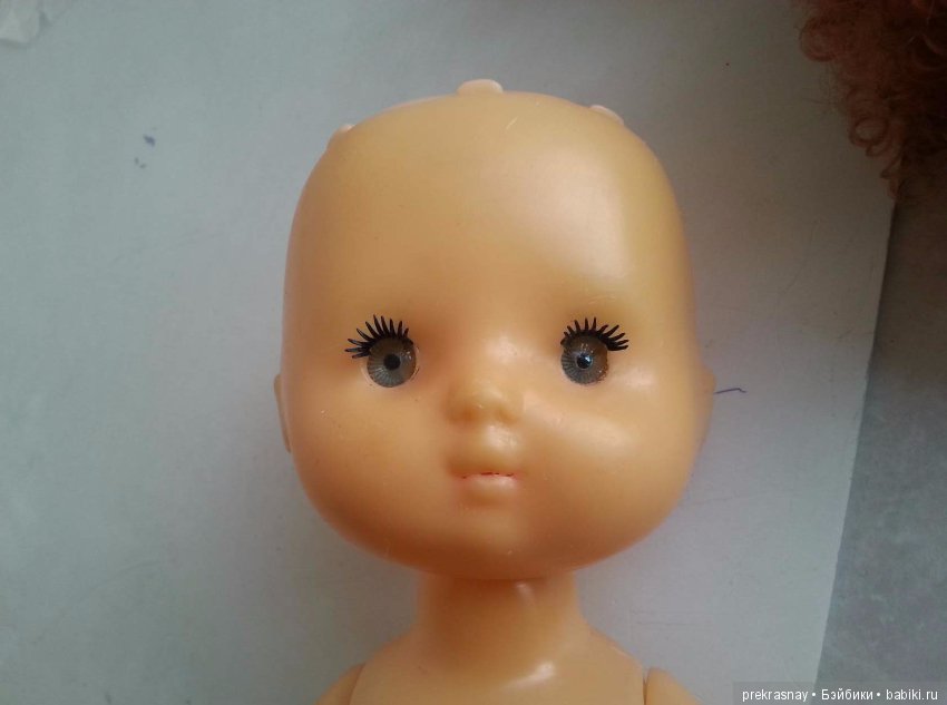 Ремонт кукол. Прошивка волос