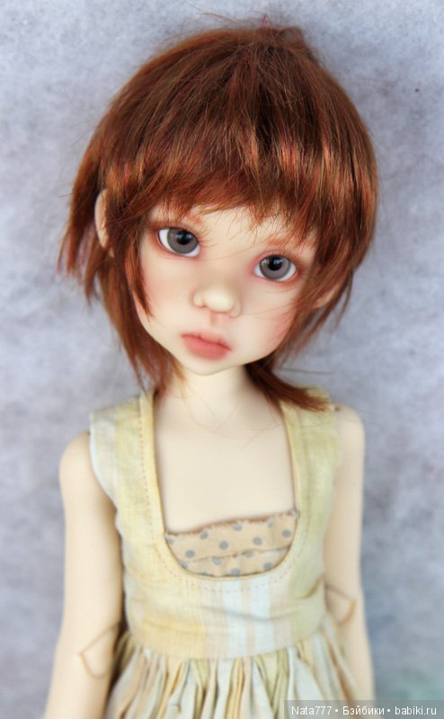 Прекрасная Мисси в светлом и кофейном цвете от Kaye Wiggs