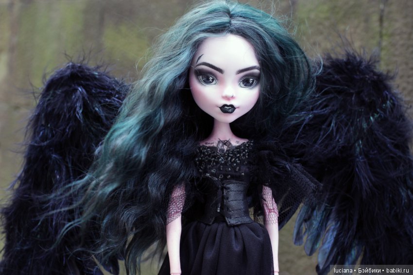 Девушка-ворон Рейвен - Монстер Хай 42 см (фото 6)