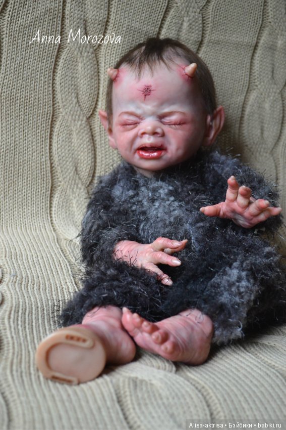 У нас режутся рожки... Кукла реборн Анны Морозовой
