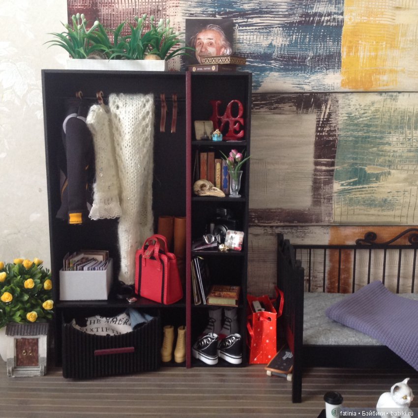 Румбокс 1:6. Большая комната для очаровательной парочки (фото 3)