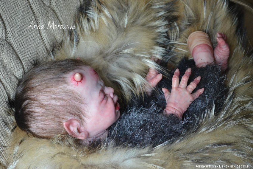 У нас режутся рожки... Кукла реборн Анны Морозовой (фото 10)