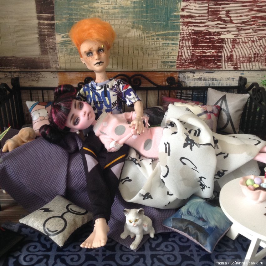 Румбокс 1:6. Большая комната для очаровательной парочки