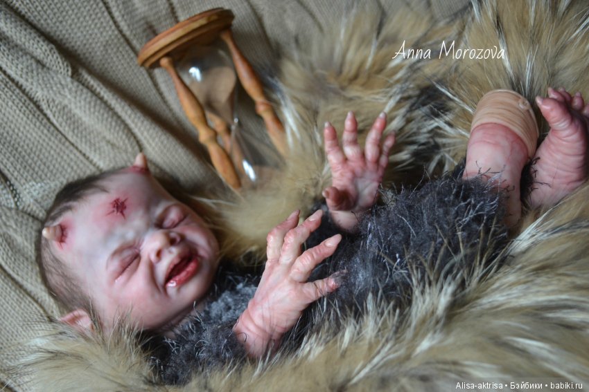 У нас режутся рожки... Кукла реборн Анны Морозовой