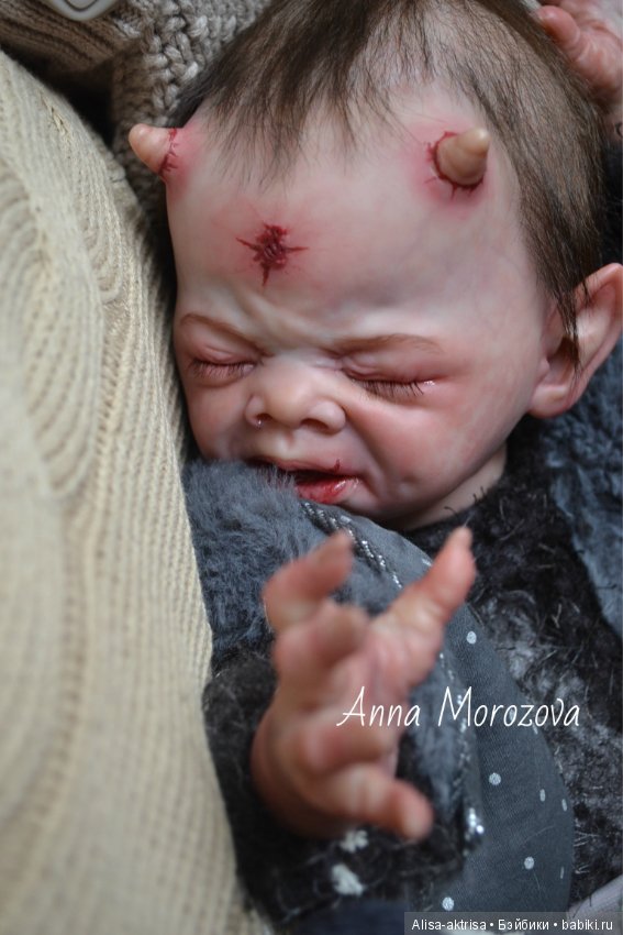 У нас режутся рожки... Кукла реборн Анны Морозовой