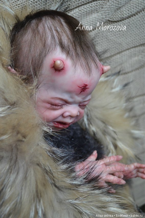 У нас режутся рожки... Кукла реборн Анны Морозовой