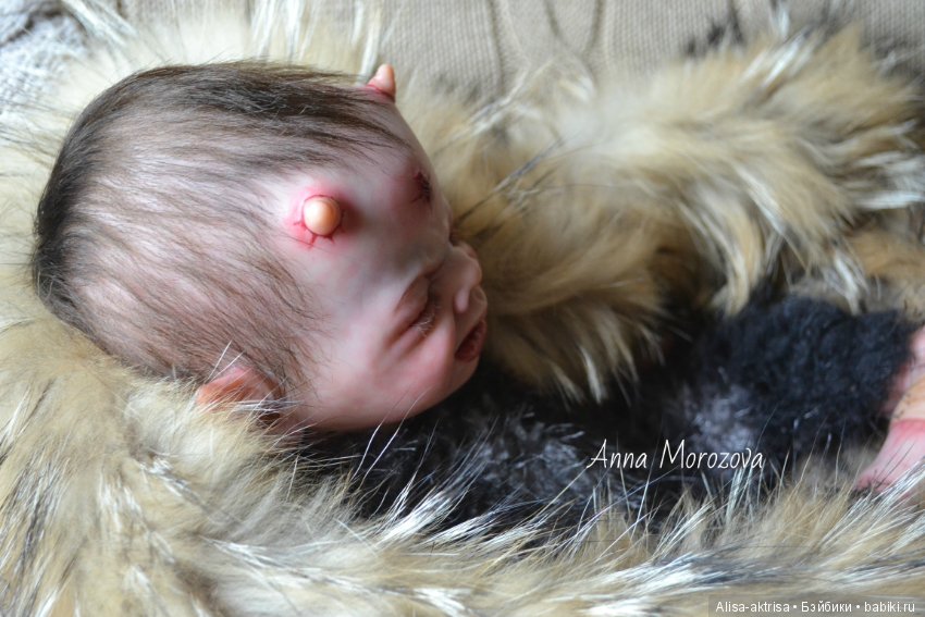 У нас режутся рожки... Кукла реборн Анны Морозовой