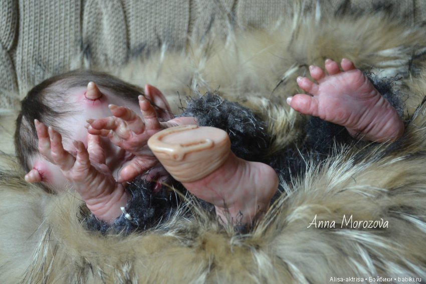 У нас режутся рожки... Кукла реборн Анны Морозовой (фото 7)