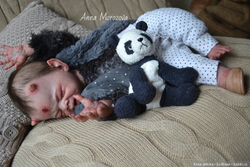 У нас режутся рожки... Кукла реборн Анны Морозовой