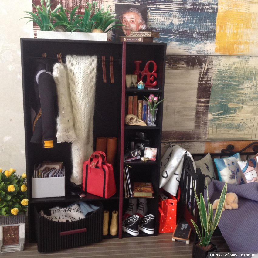 Румбокс 1:6. Большая комната для очаровательной парочки (фото 6)