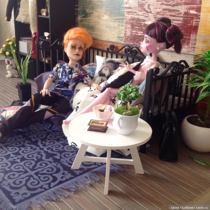 Румбокс 1:6. Большая комната для очаровательной парочки