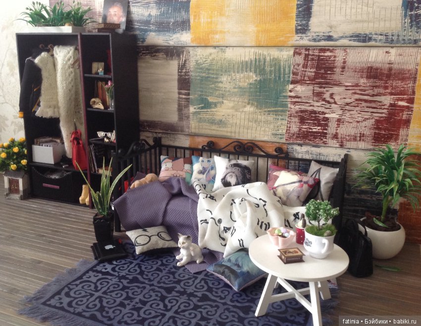 Румбокс 1:6. Большая комната для очаровательной парочки