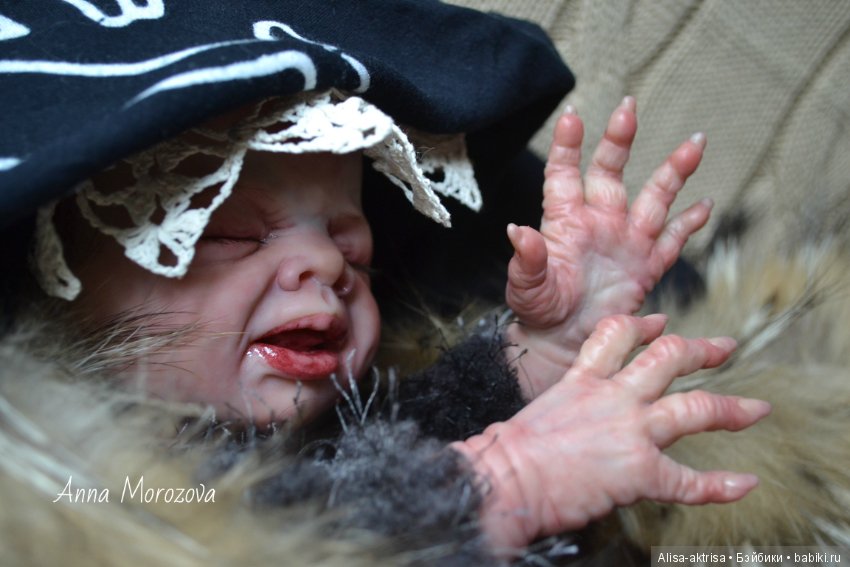 У нас режутся рожки... Кукла реборн Анны Морозовой