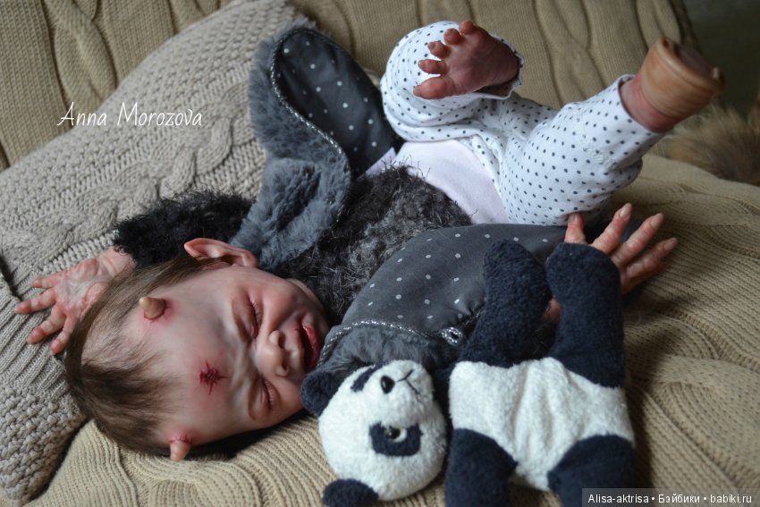 У нас режутся рожки... Кукла реборн Анны Морозовой