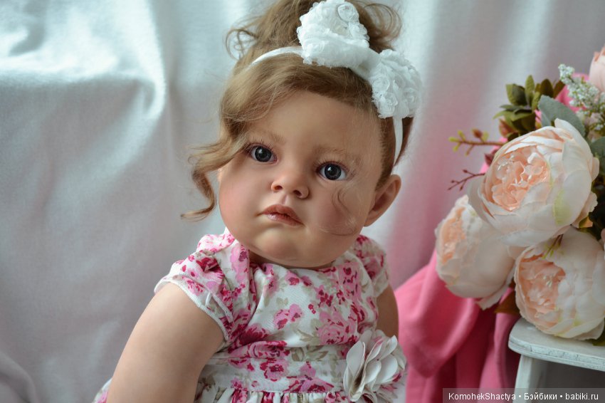 Смотрит на мир своими глазами... Моя куколка реборн Изабель. Автор Оксана Калиниченко (фото 10)