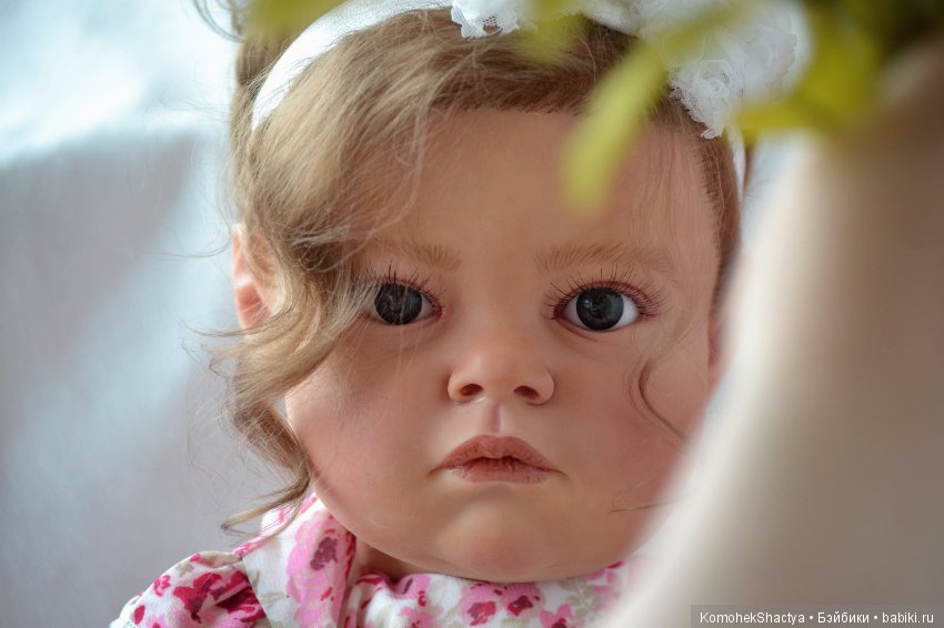 Смотрит на мир своими глазами... Моя куколка реборн Изабель. Автор Оксана Калиниченко (фото 6)